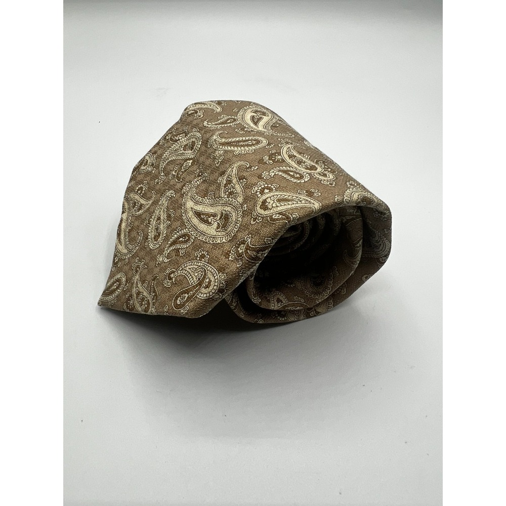 Today's Man Men's 100% Silk Tie Multi-Color Geometric Print W:3.8" L:59" - Picture 2 of 9